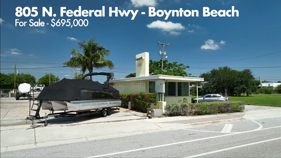 Primary Photo Of 805 N Federal Hwy, Boynton Beach Freestanding For Sale
