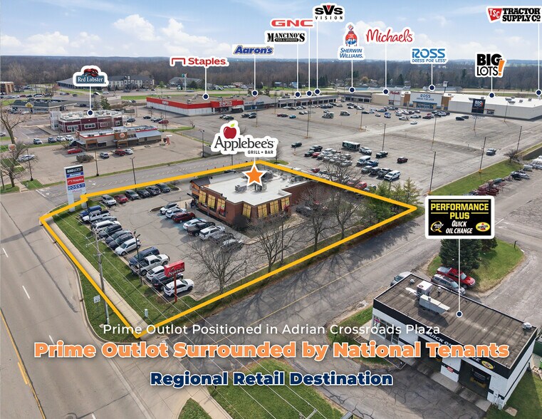 More Photos Of 1396 S Main St, Adrian Restaurant For Sale