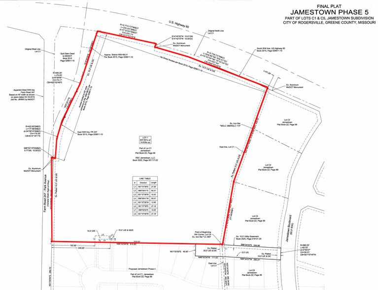 More Photos Of 1201 W. US Highway 60, Rogersville Land For Sale