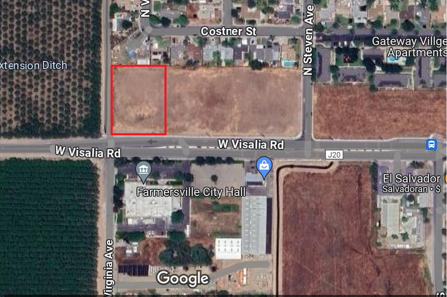 Primary Photo Of W Visalia Rd @ N. Stevens Avenue, Farmersville Land For Sale