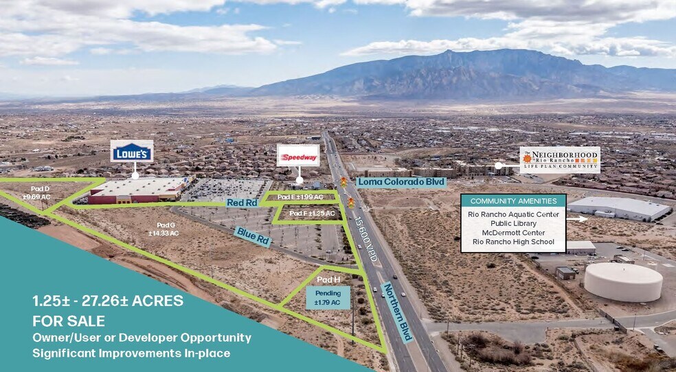 Primary Photo Of 3705 Northern Blvd NE, Rio Rancho Land For Sale