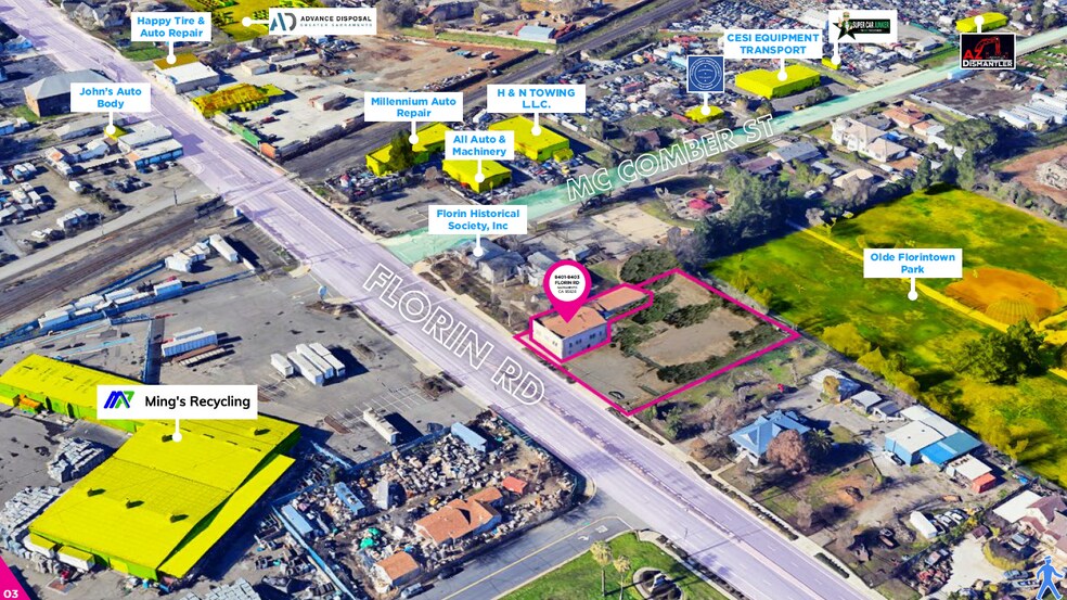 More Photos Of 8401-8403 Florin Rd, Sacramento Storefront Retail Residential For Sale