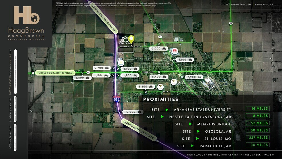 More Photos Of 1450 Industrial Dr, Trumann Distribution For Lease