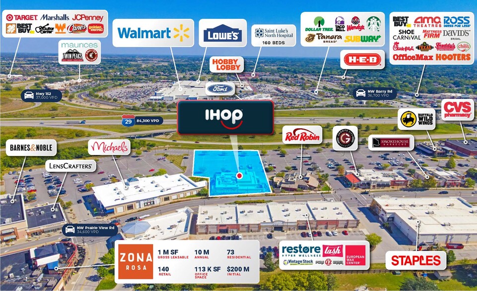 More Photos Of 8541 NW Prairie View Rd, Kansas City Restaurant For Lease