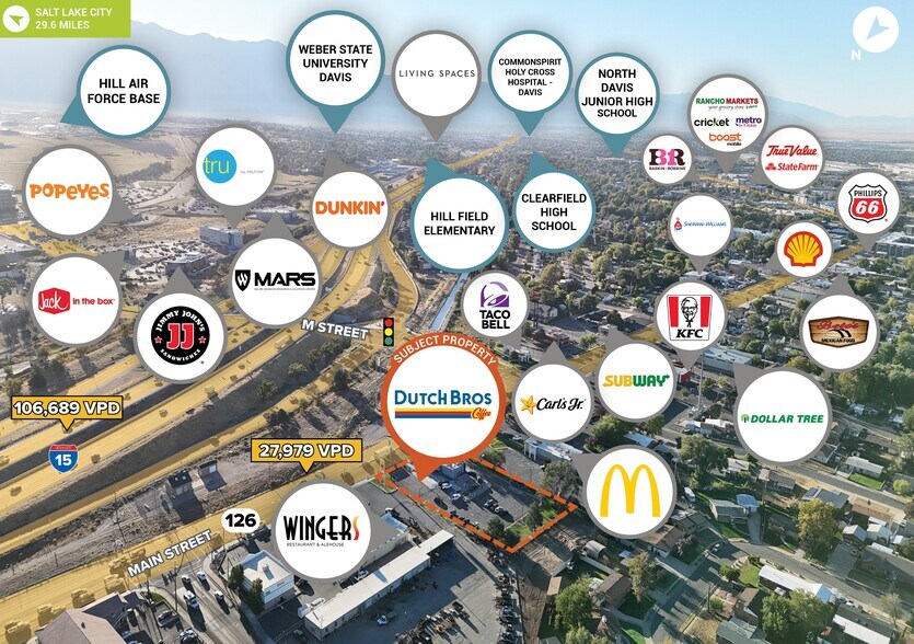 More Photos Of 729 N Main St, Clearfield Freestanding For Sale