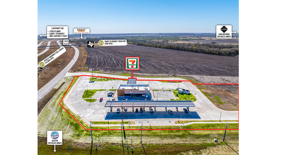 More Photos Of 2410 W San Antonio St, Lockhart Convenience Store For Sale