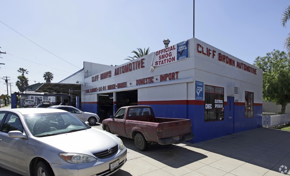 Primary Photo Of 4491 Park Blvd, San Diego Auto Repair For Sale