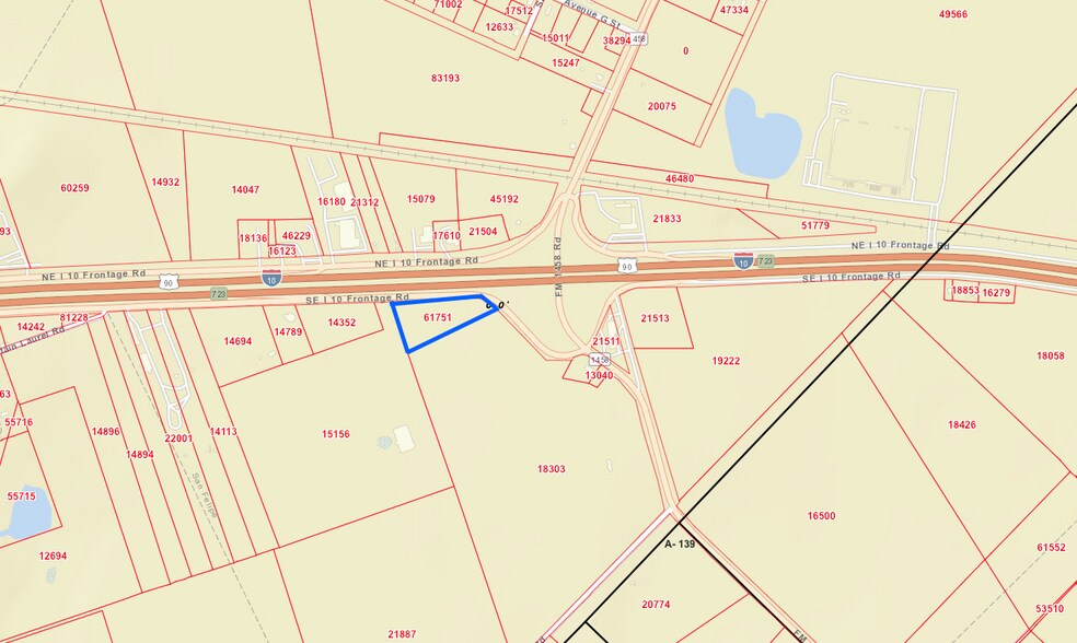 More Photos Of SE I-10 FRONTAGE rd, Sealy Land For Sale