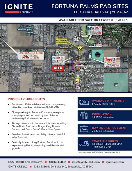 More Photos Of 11348 South Fortuna Road, Yuma General Retail For Lease