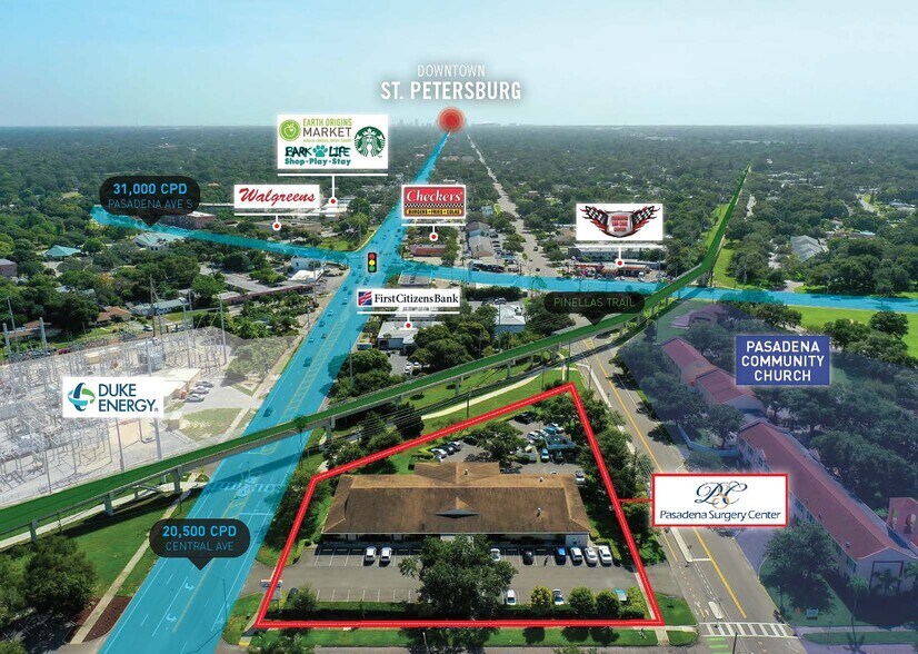 More Photos Of 6950 Central Ave, Saint Petersburg Office For Sale