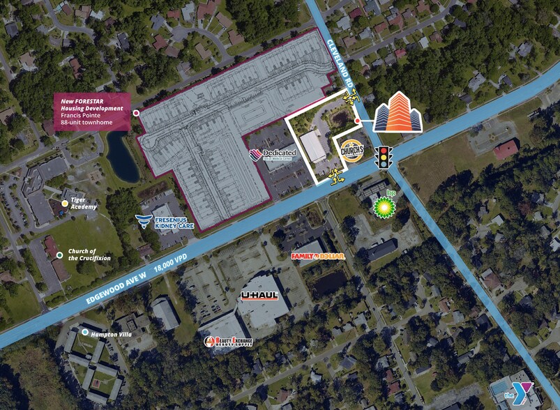 More Photos Of 3031 Edgewood Ave W, Jacksonville Freestanding For Lease