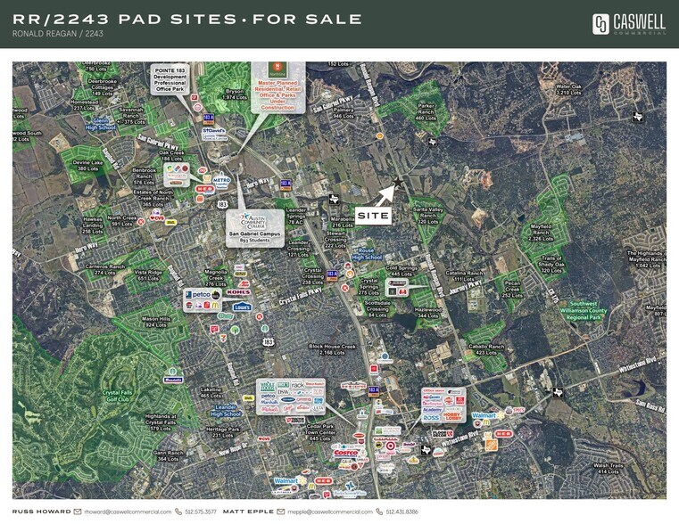 More Photos Of 8105 RR 2243, Leander Land For Sale