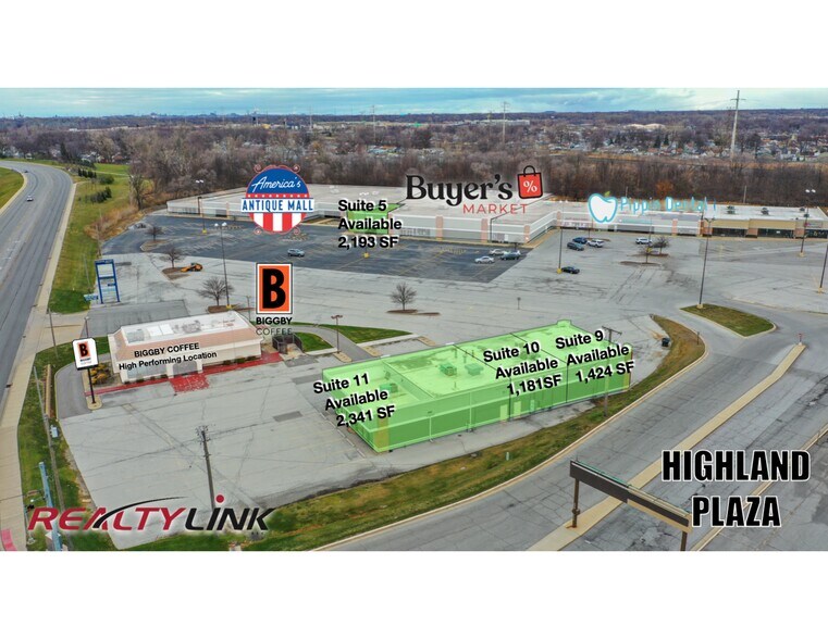 More Photos Of 8301-8349 Indianapolis Blvd, Highland Unknown For Lease