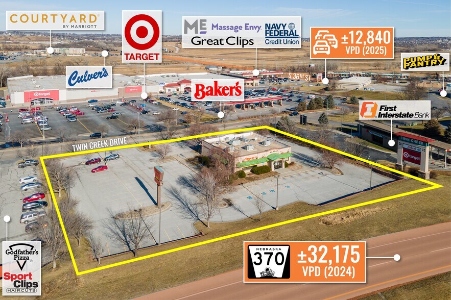 More Photos Of 3809 Twin Creek Dr, Bellevue Restaurant For Sale