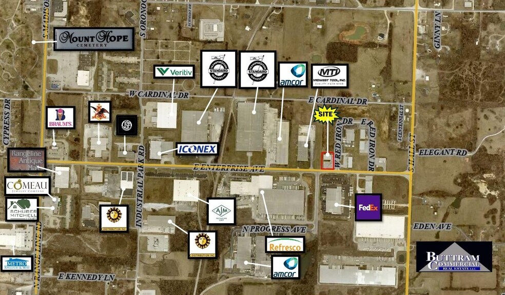 More Photos Of 3502 Red Iron Dr, Webb City Warehouse For Sale