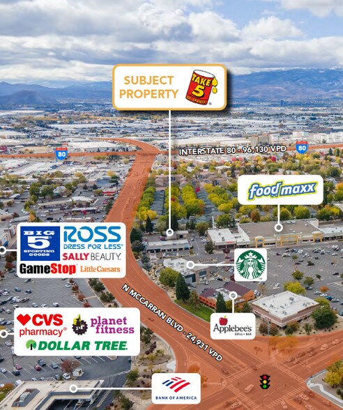 More Photos Of 651 N Mccarran Blvd, Sparks General Retail For Sale