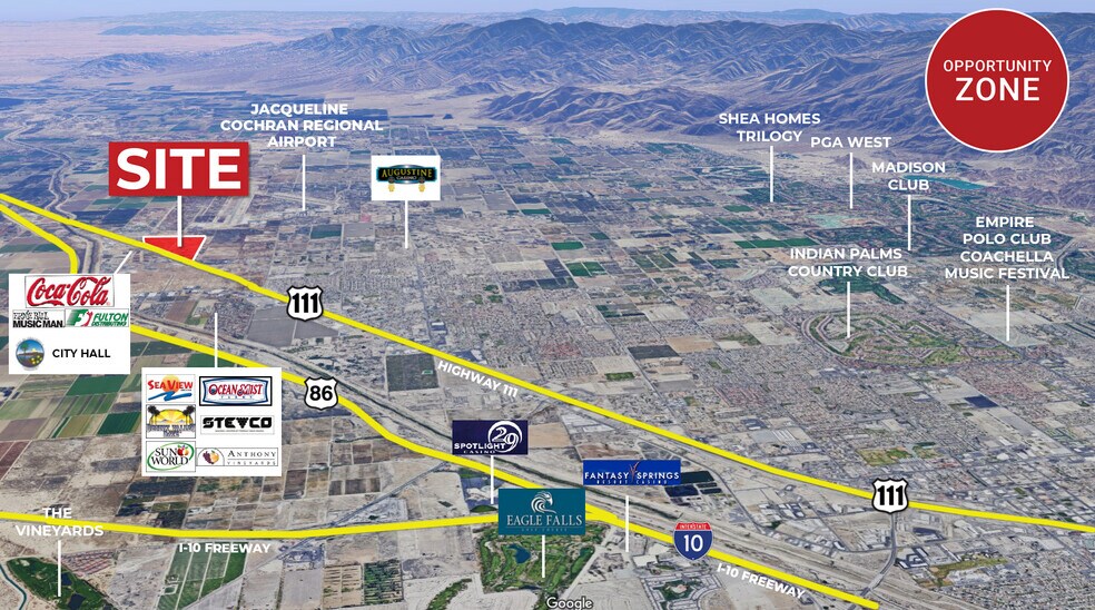 More Photos Of 54th Ave & Hwy 111 @ Avenue 54, Coachella Land For Sale