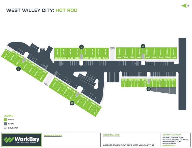 More Photos Of 3747 W Parkway Blvd, West Valley City Warehouse For Lease