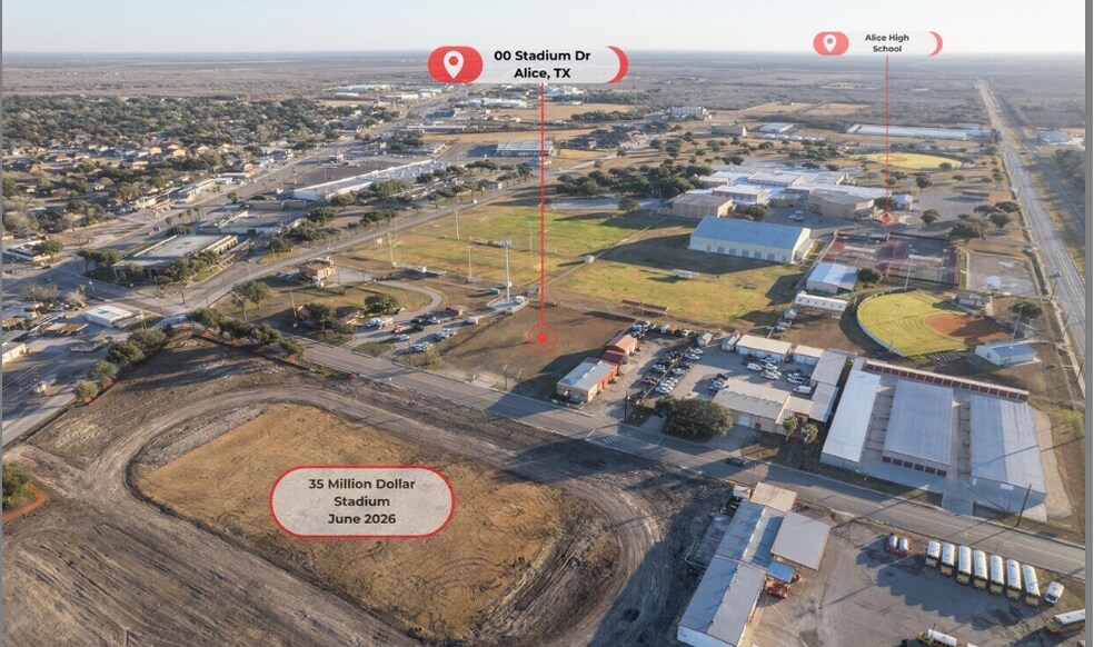 Primary Photo Of 150 Stadium Dr, Alice Land For Lease