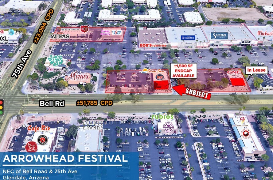Primary Photo Of 7320-7340 W Bell Rd, Glendale Unknown For Lease