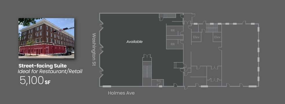 More Photos Of 120 Holmes Ave NE, Huntsville Office For Lease