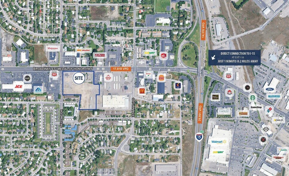 More Photos Of Broadway Street & Skyline Drive, Idaho Falls General Retail For Lease