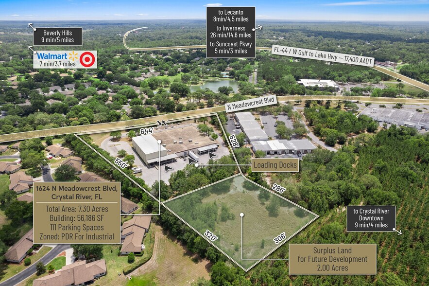 More Photos Of 1624 N Meadowcrest Blvd, Crystal River Manufacturing For Lease