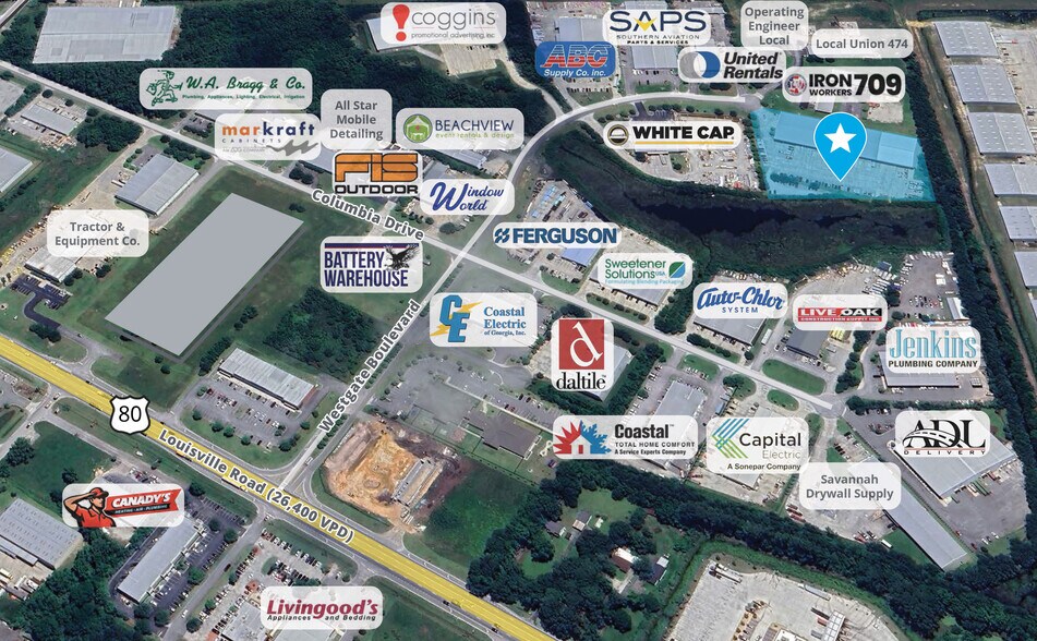 More Photos Of 126 Westside Blvd, Pooler Warehouse For Sale