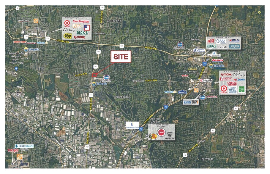 More Photos Of SR 747 & Tylersville Rd, West Chester Land For Sale