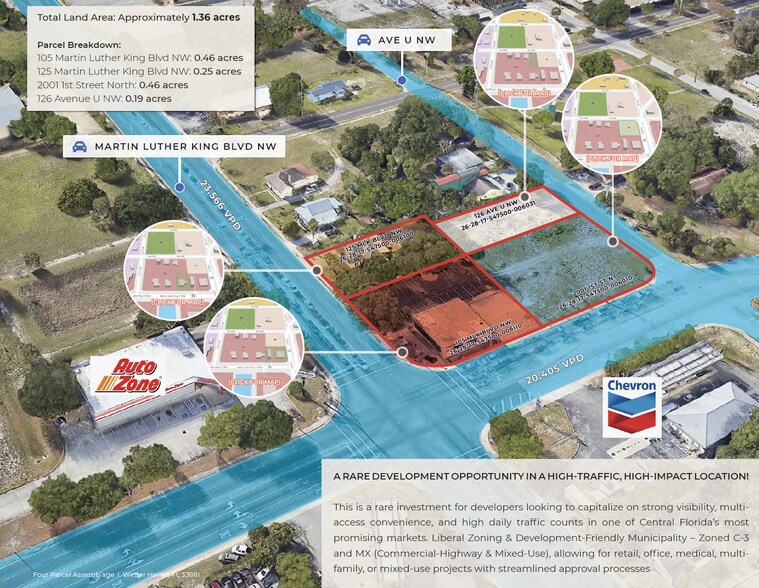 Primary Photo Of 105 Mlk Blvd NW, Winter Haven Land For Sale