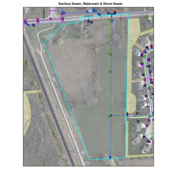 More Photos Of 3725 6 Mile Rd, Racine Land For Sale