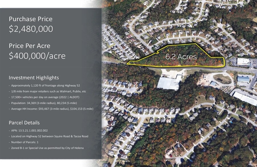 Primary Photo Of Highway 52, Helena Land For Sale