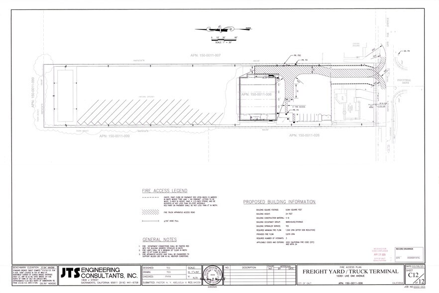 More Photos Of 10351 Live Oak Ave, Galt Truck Terminal For Lease