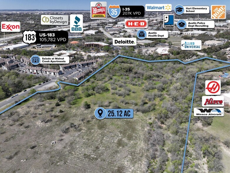 More Photos Of 8146 Exchange Dr, Austin Land For Sale