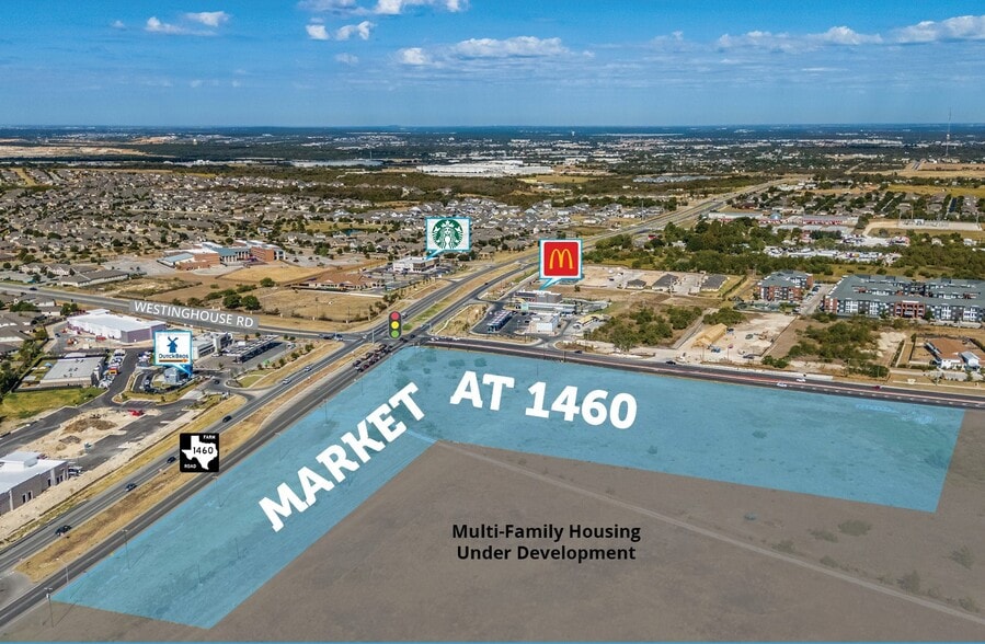 Primary Photo Of SE Corner Westinghouse Road and FM 1460, Georgetown Land For Lease