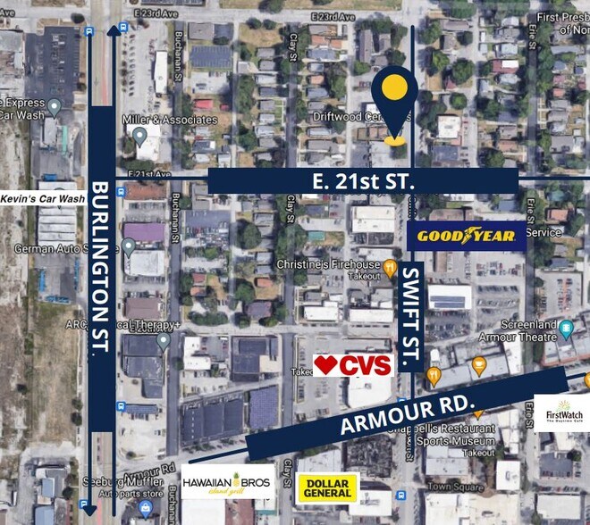 More Photos Of 2102-2106 Swift Ave, North Kansas City Office For Lease