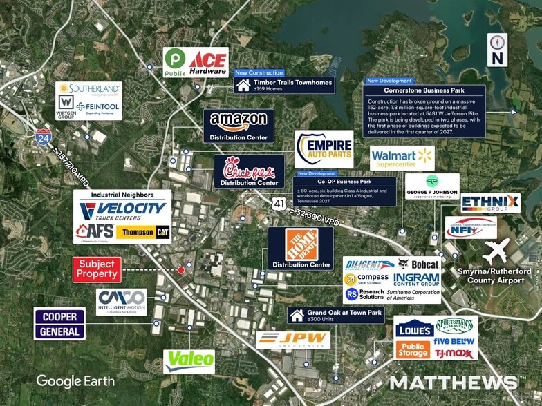 More Photos Of 1300 Heil Quaker Blvd, La Vergne Distribution For Sale
