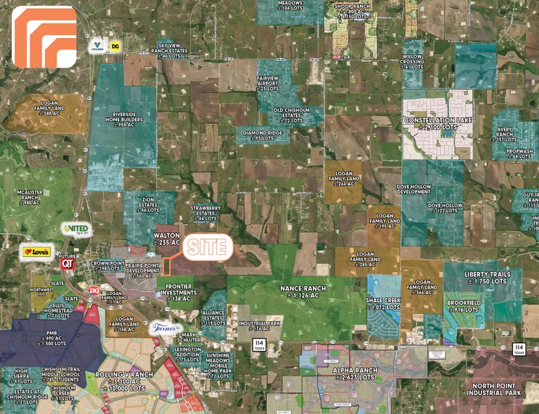 More Photos Of SEQ Hickory st, Rhome Land For Sale