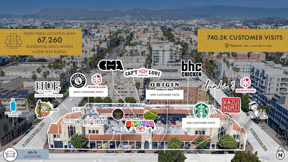 More Photos Of 3451 W 6th St, Los Angeles Storefront Retail Office For Sale