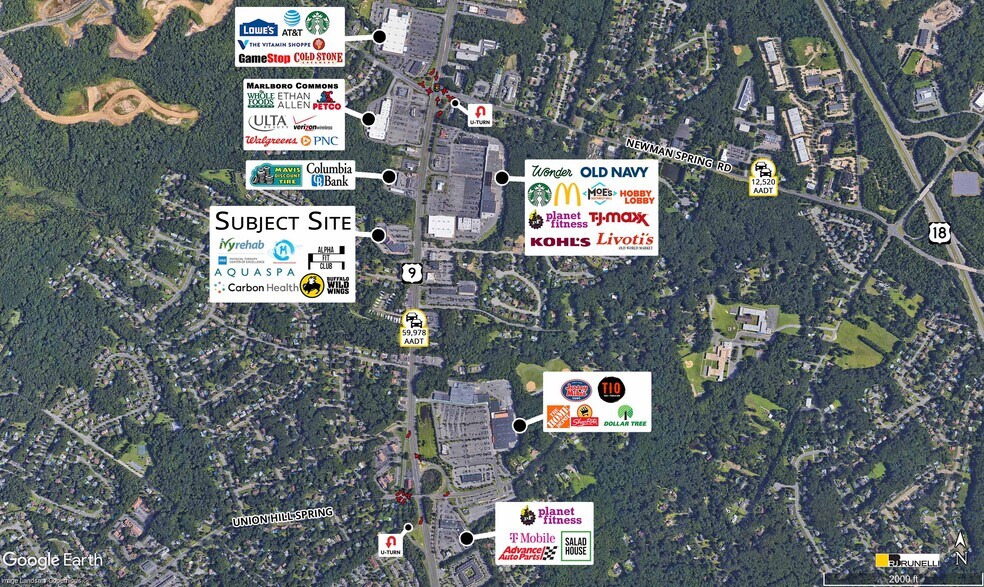 More Photos Of 167 US Highway 9 S, Morganville General Retail For Lease