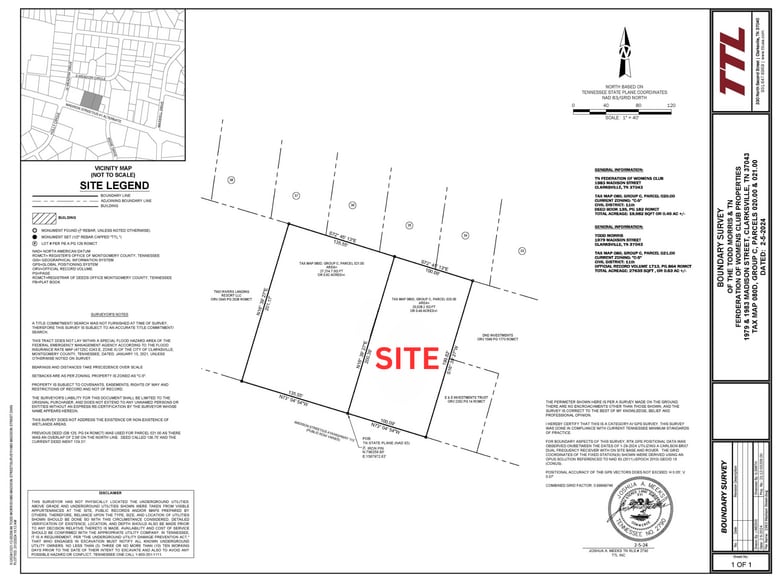 More Photos Of 1983 Madison St, Clarksville Land For Lease