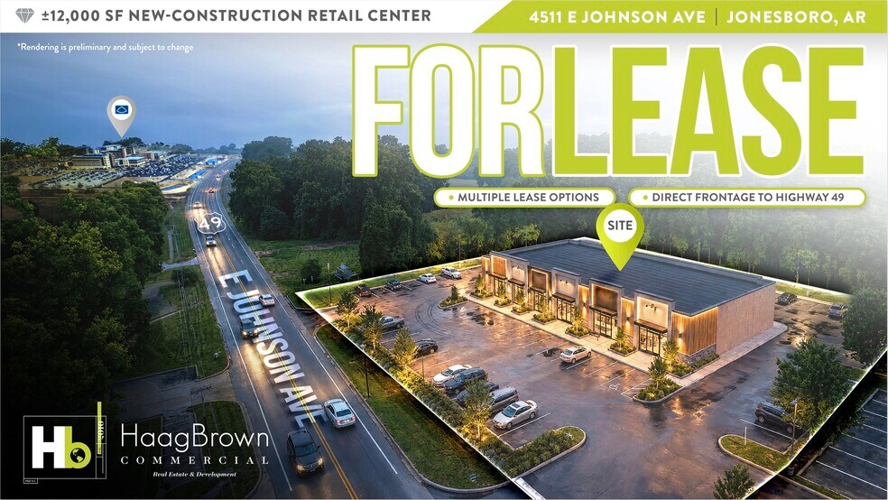 Primary Photo Of 4511 E Johnson Ave, Jonesboro Storefront For Lease