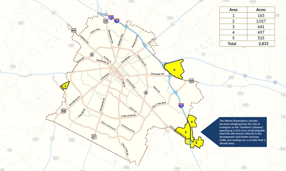 More Photos Of Athens Boonesboro Rd @ Competition Drive, Lexington Land For Sale