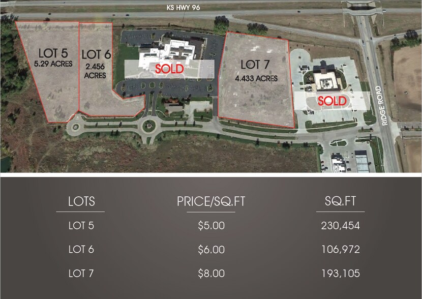 More Photos Of K-96 & N. Ridge Rd, Wichita Land For Sale