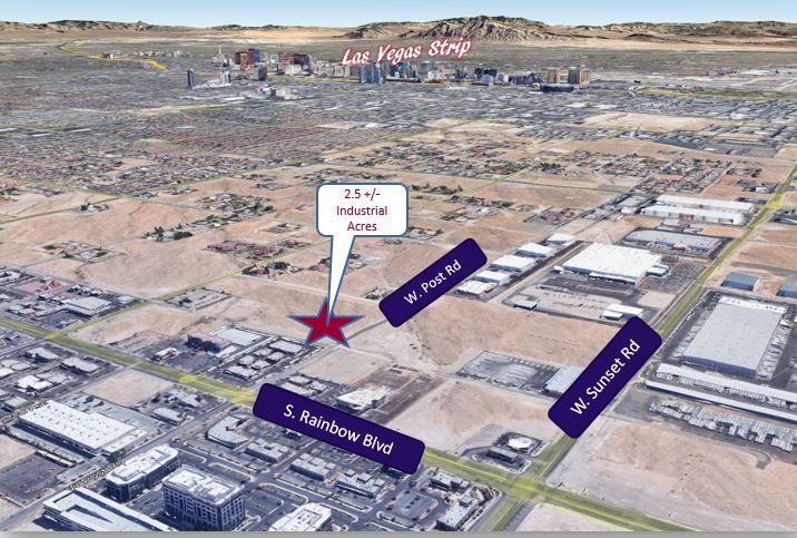 Primary Photo Of Post Rd. & Rainbow Blvd @ Rainbow Blvd, Las Vegas Land For Sale