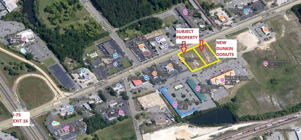 More Photos Of 1815-1817 W Hill Ave, Valdosta Land For Sale