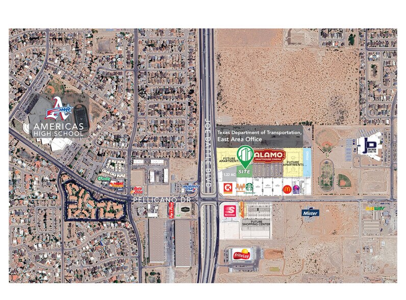 More Photos Of 1416 Joe Battle Blvd, El Paso Freestanding For Lease