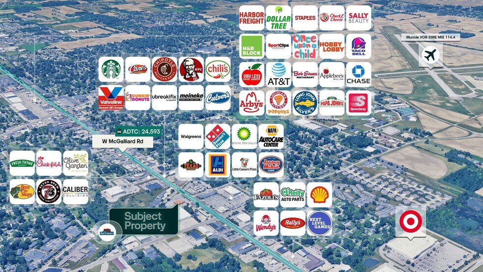 More Photos Of 223 W Mcgalliard Rd, Muncie Restaurant For Sale