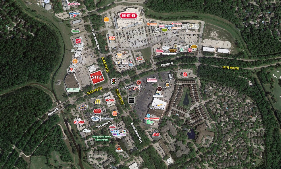 More Photos Of 4407 Kingwood Dr, Kingwood Land For Lease