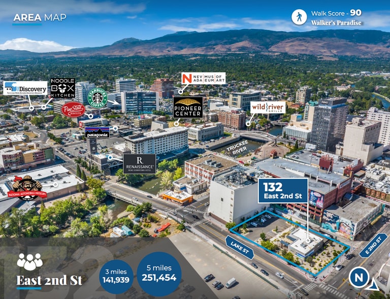 More Photos Of 132 E 2nd St, Reno General Retail For Sale